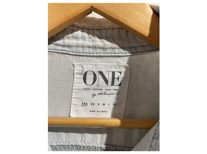 Autre Marque One Teaspoon Jeanshemd Gr.XXS Blau - Ansicht 7