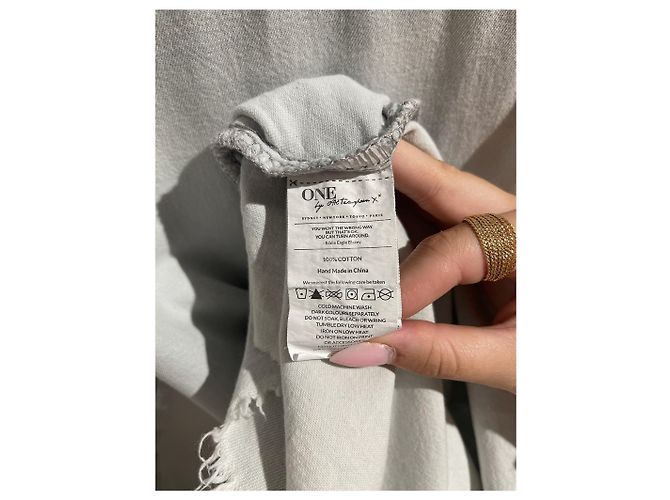 Autre Marque One Teaspoon Jeanshemd Gr.XXS Blau - Ansicht 8