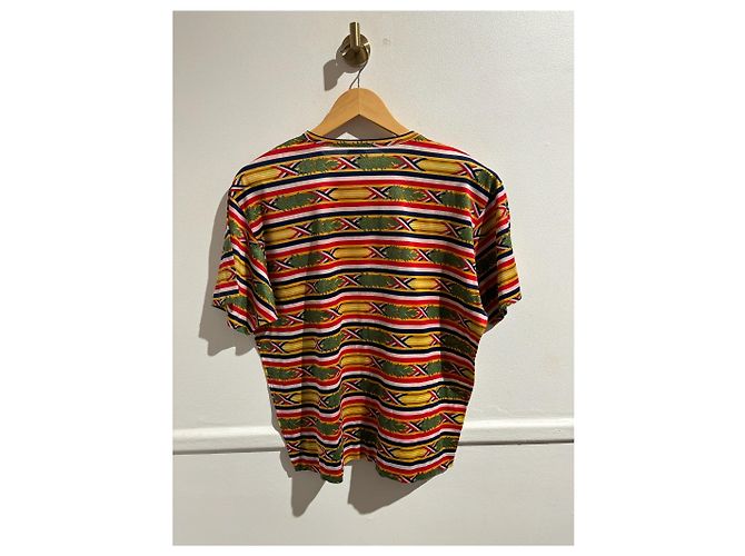 T-shirt in cotone a righe Hermès Multicolore M - vista 5
