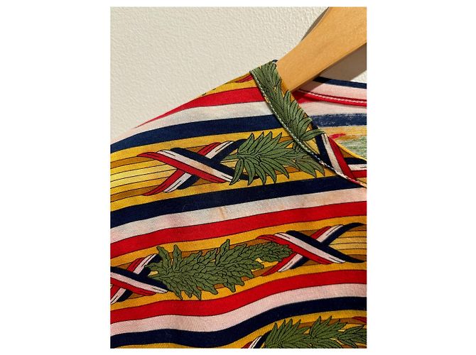 T-shirt in cotone a righe Hermès Multicolore M - vista 6