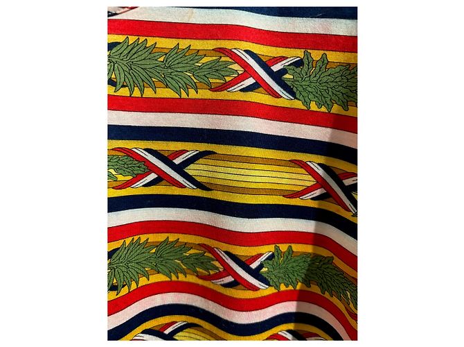 T-shirt in cotone a righe Hermès Multicolore M - vista 7