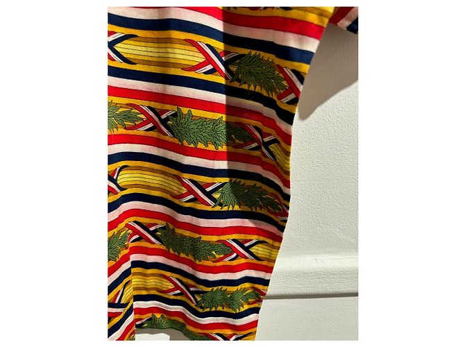 T-shirt in cotone a righe Hermès Multicolore M - vista 8