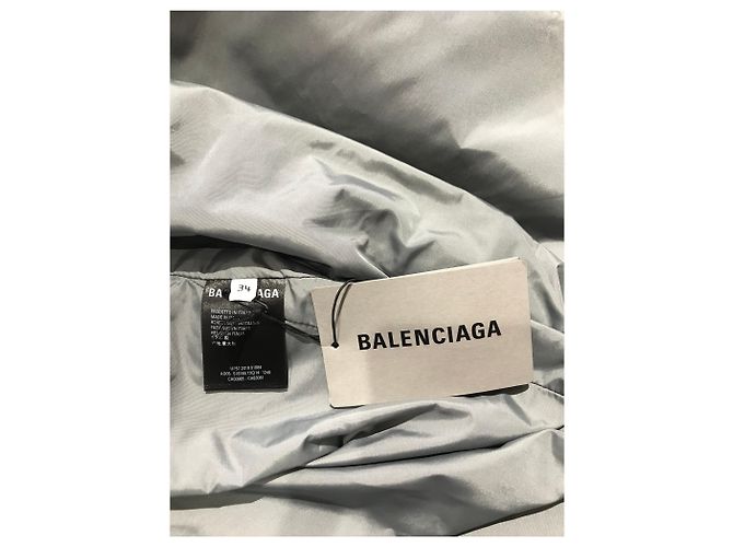 Balenciaga Regenjacke grau Gr. 34 Neu - Ansicht 4