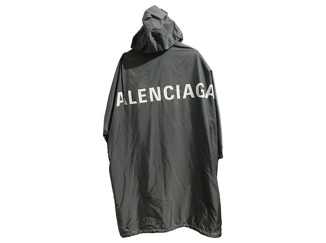 Balenciaga Regenjacke grau Gr. 34 Neu - Ansicht 8