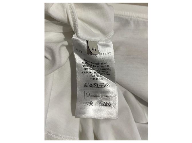 Stella Mc Cartney Camiseta Stella McCartney blanca T.36 Blanco - vista 7
