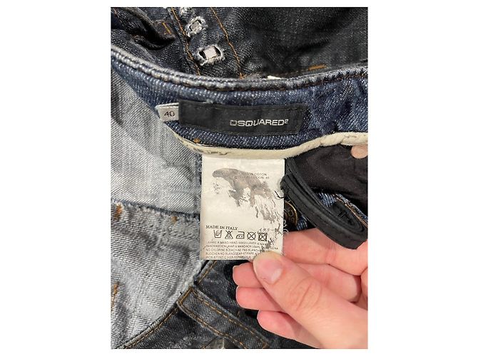 Dsquared2 Jeans Dsquared blu T.36 - vista 9