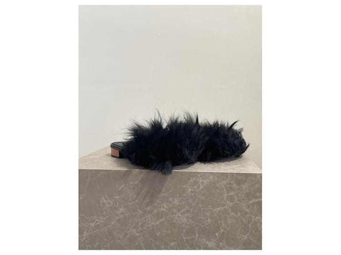 Mule Chanel nere T.37 Nero - vista 2