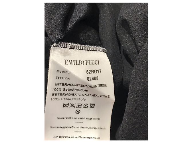 Emilio Pucci Kleid schwarz T.34 - Ansicht 6
