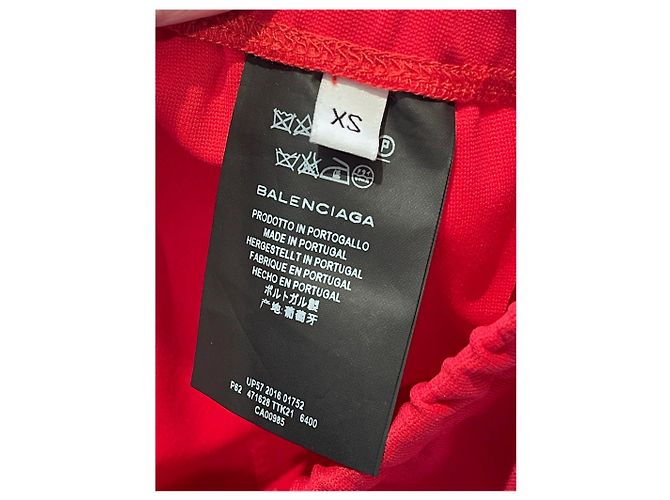 Pantalón Balenciaga T.XS Roja - vista 5