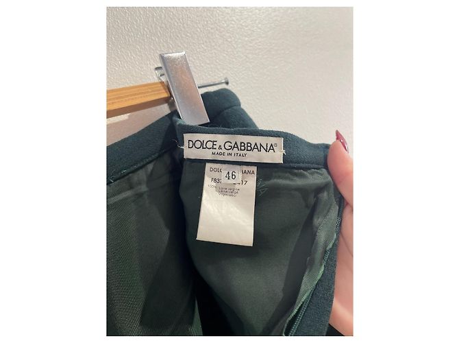 Falda Dolce & Gabbana verde T.42 - vista 4
