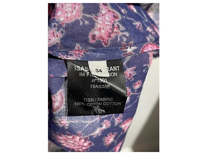 Isabel Marant Etoile Isabel Marant Kleid blau T.34 - Ansicht 5