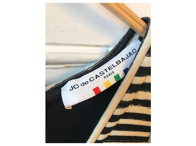 Kleid JC de Castelbajac T.S Schwarz - Ansicht 5