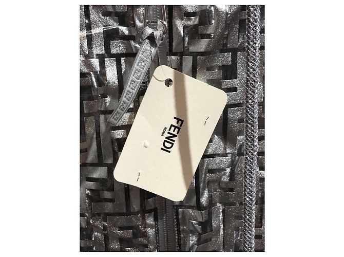 Fendi Jacke silber Gr. 40 Neu - Ansicht 3