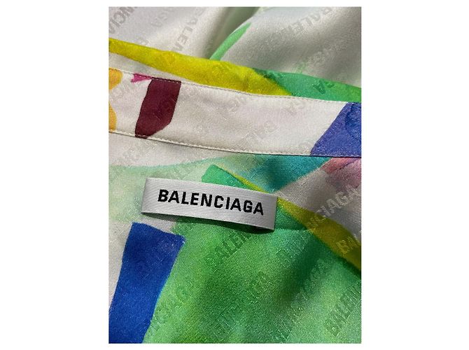 Camicia Balenciaga multicolore T.32 - vista 5