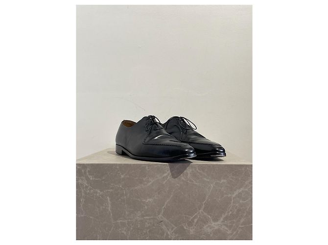 Derbies Berluti neri T.45 Nero - vista 2