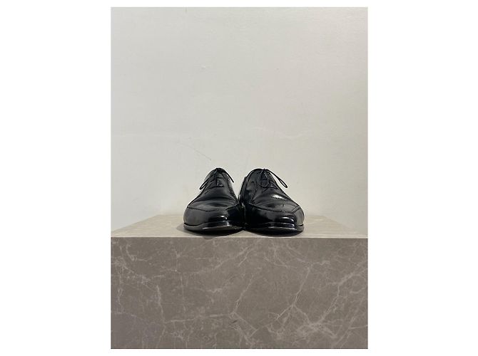 Derbies Berluti neri T.45 Nero - vista 3