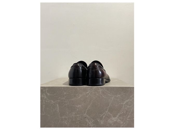 Autre Marque Mocassini Fratelli Rossetti bordeaux T.44,5 Bordò - vista 4