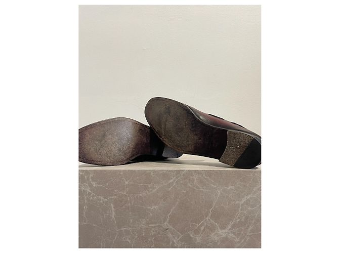 Autre Marque Mocassini Fratelli Rossetti bordeaux T.44,5 Bordò - vista 5