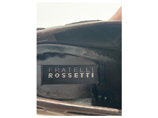 Autre Marque Mocassini Fratelli Rossetti bordeaux T.44,5 Bordò - vista 8