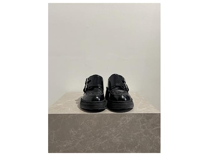 Hermès Derbies Hermes nere T.37 Nero - vista 4