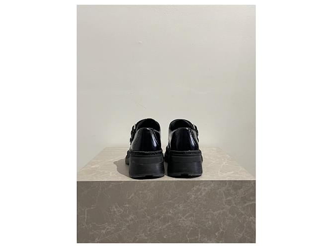 Hermès Derbies Hermes nere T.37 Nero - vista 5