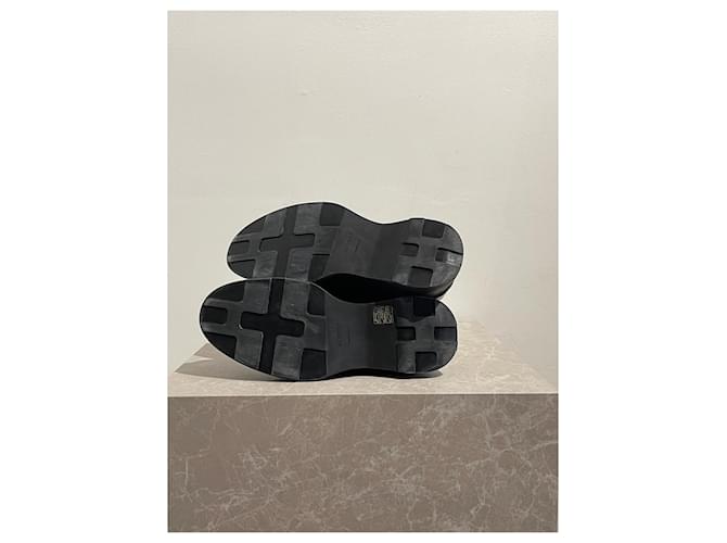 Hermès Derbies Hermes nere T.37 Nero - vista 6