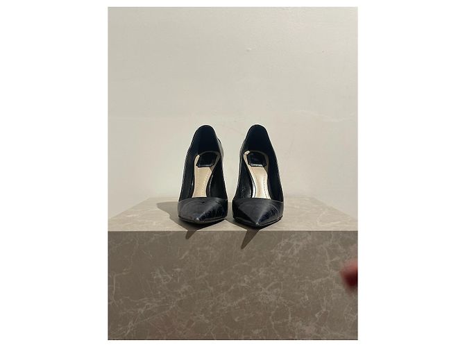 Décolleté Dior neri T.39,5 Beige - vista 3