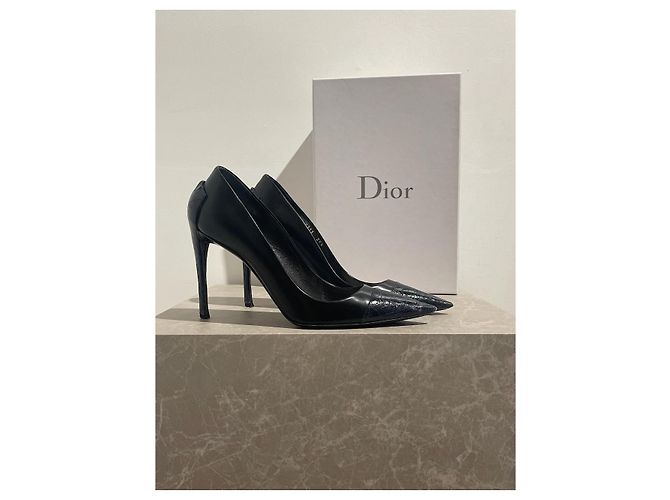 Décolleté Dior neri T.39,5 Beige - vista 9