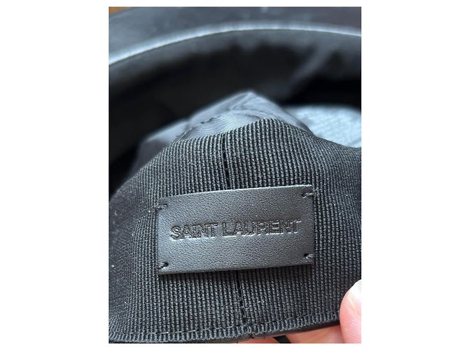 Saint Laurent Cap schwarz NEU - Ansicht 10