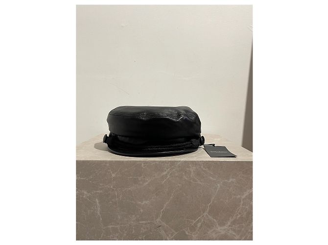 Saint Laurent Cap schwarz NEU - Ansicht 2