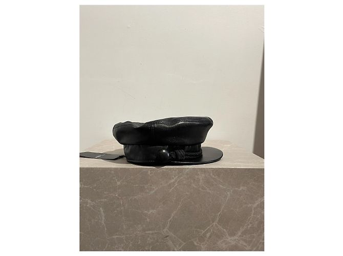 Saint Laurent Cap schwarz NEU - Ansicht 4
