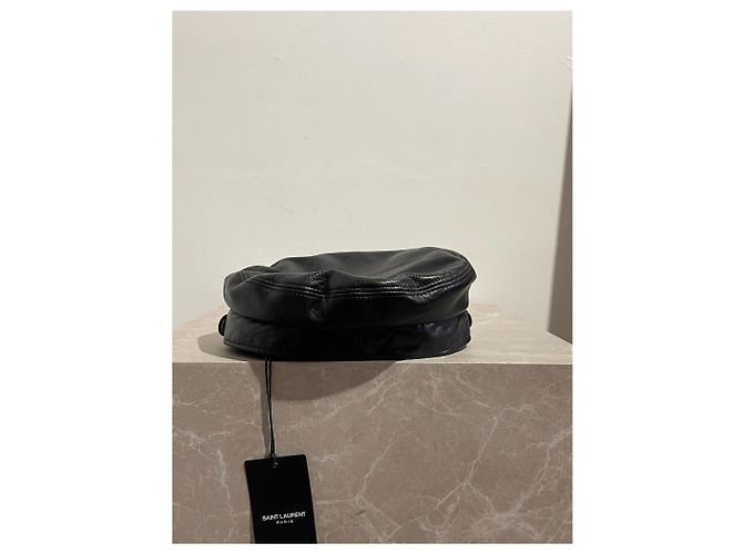 Saint Laurent Cap schwarz NEU - Ansicht 5