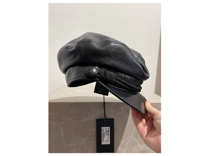Saint Laurent Cap schwarz NEU - Ansicht 6
