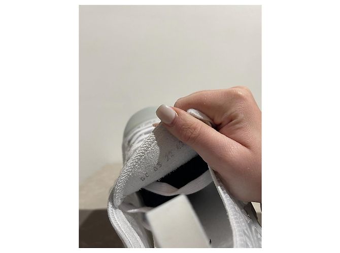 Oblique Sneakers Dior B23 T.42 Nuove Bianco - vista 5