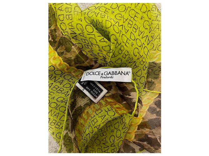 Foulard Dolce & Gabbana verde - vista 5