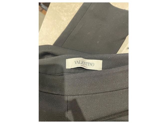 Valentino Garavani Pantalón Valentino negro T.34 - vista 5