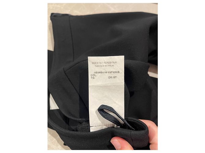Valentino Garavani Pantalón Valentino negro T.34 - vista 7