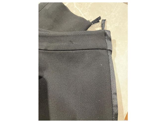 Valentino Garavani Pantalón Valentino negro T.34 - vista 8