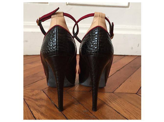 Décolleté Aperlai T.38,5 Nero - vista 4