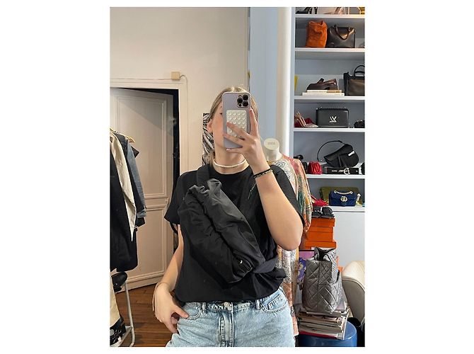 Borsa Bottega Veneta nera Nero - vista 7