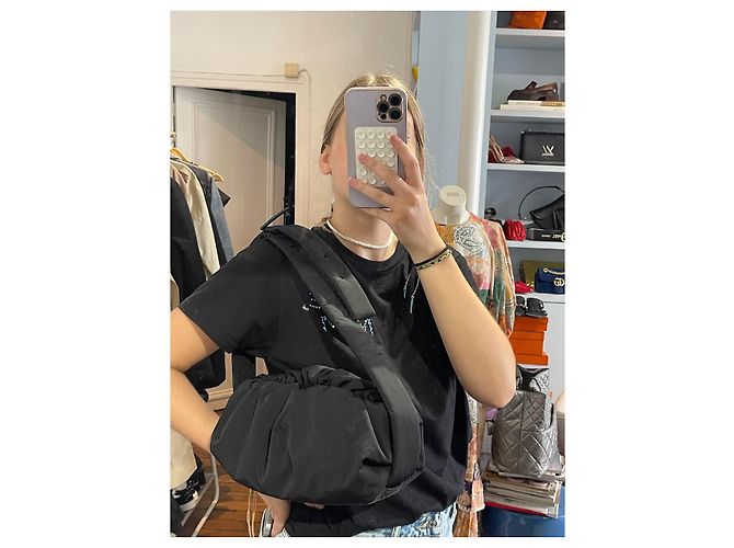 Borsa Bottega Veneta nera Nero - vista 9