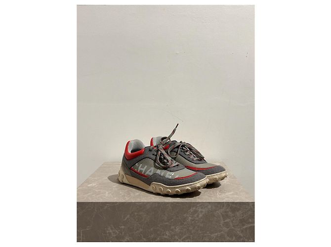 Chanel Sneaker grau Gr. 37 Grigio - vista 2