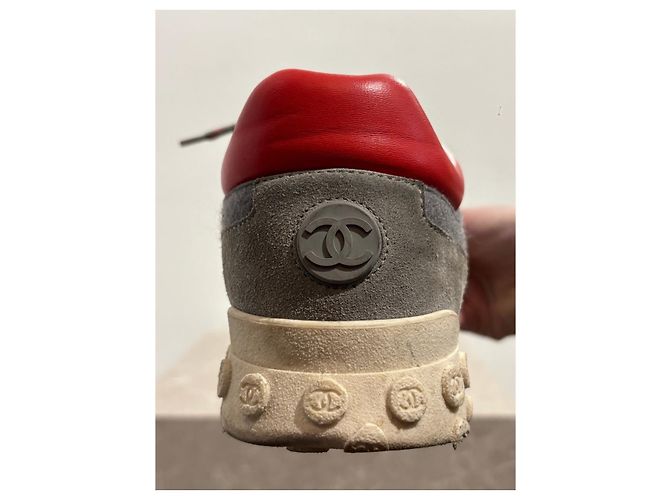Chanel Sneaker grau Gr. 37 Grigio - vista 9