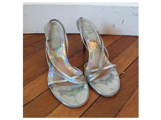 Sandalias Michel Perry argentes T.38,5 Plata - vista 2