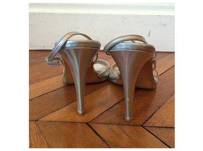 Sandalias Michel Perry argentes T.38,5 Plata - vista 3