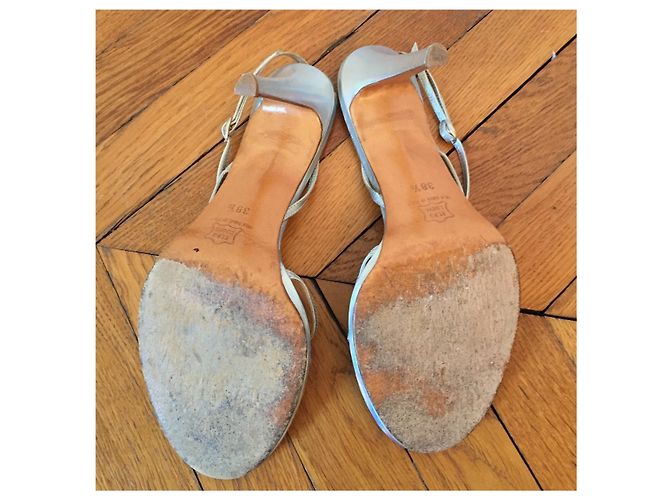 Sandalias Michel Perry argentes T.38,5 Plata - vista 4