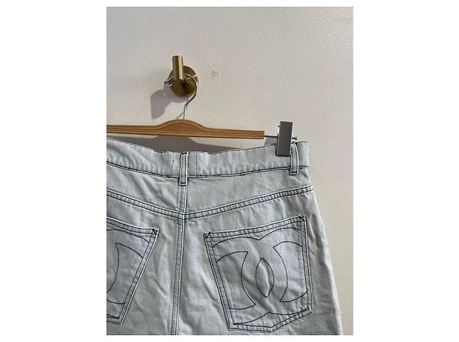 Short Chanel azul T.40 - vista 3
