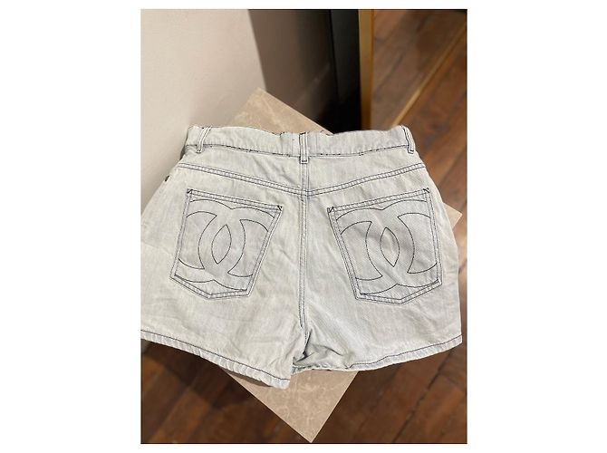 Short Chanel azul T.40 - vista 6