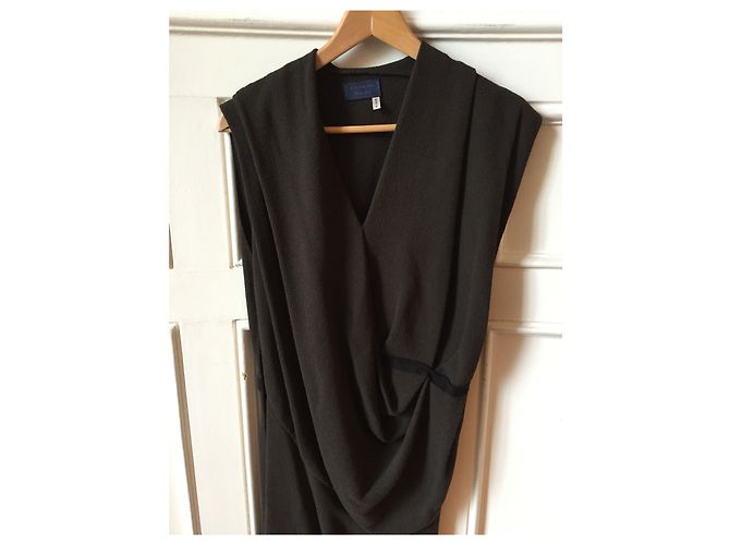 Lanvin Kleid Khaki T.38 - Ansicht 5