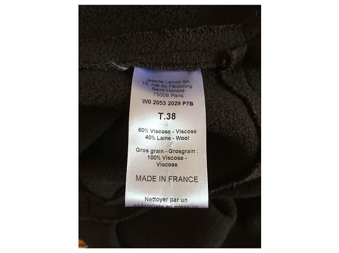 Lanvin Kleid Khaki T.38 - Ansicht 7